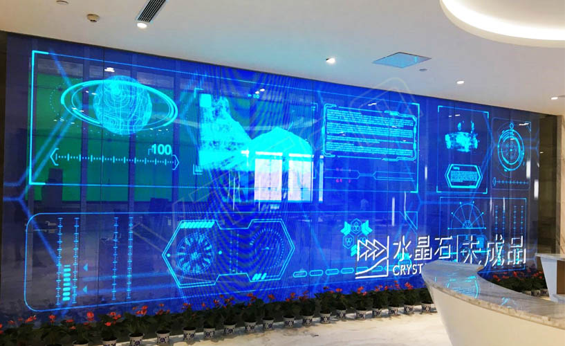 南昌高新技术工业园 LED透明屏vClear项目