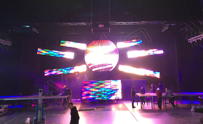 2015欧洲音乐节颁奖晚会 LED共形屏MJ-P41