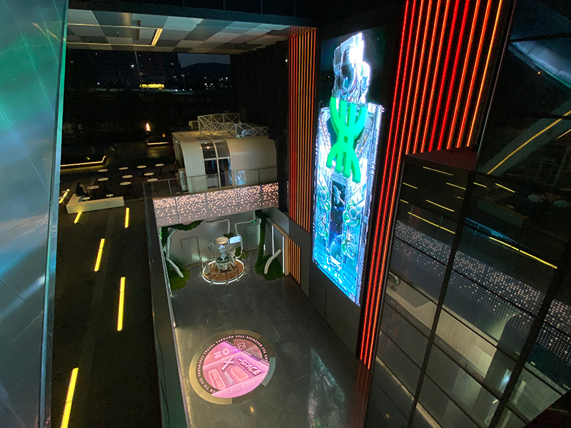 深铁置业大厦-地铁裸眼3D显示屏项目