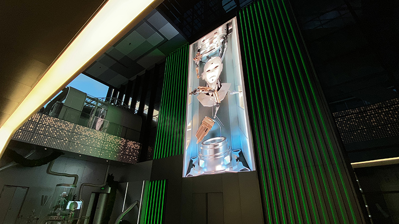 深铁置业大厦-地铁裸眼3D显示屏项目